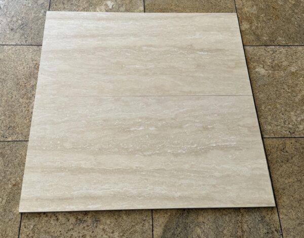 Ivory 18x36 Honed Travertine Tile 1