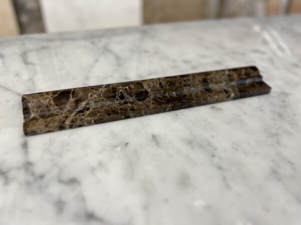 Emperador Light 2x12 Marble Trim 5