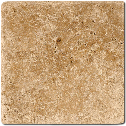 Noce 6x6 Tumbled Travertine Tile 0