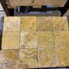 Golden Sienna Tumbled 6x6 Travertine Tile 2