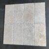 Ivory Brushed/Chiseled 8x16 Travertine Tile 3