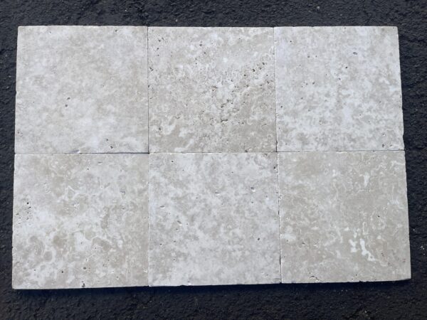 Ivory Tumbled 8X16 Travertine Tile 0