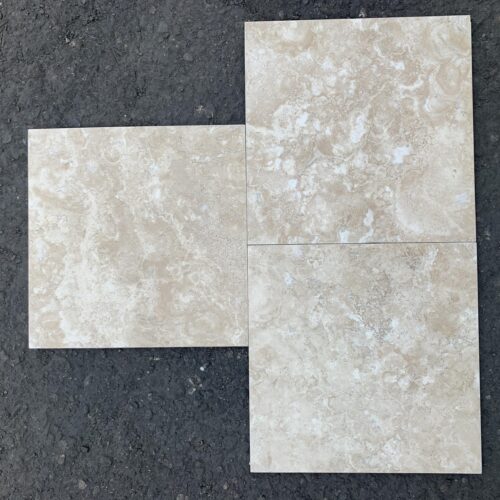 Durango 12X12 Filled & Honed Travertine Tile 0