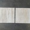 Ivory Vein-Cut Polished 12x12 Travertine Tile 0