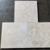 Ivory Filled&Honed 12x12 Travertine Tile 3