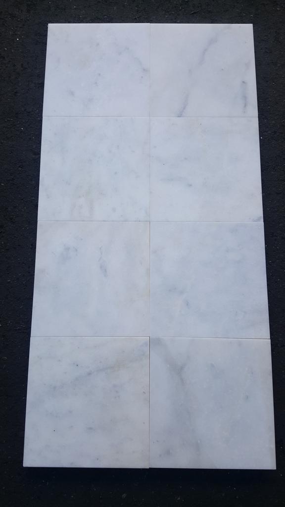 Avalon White Polished 12x12 Marble Tile