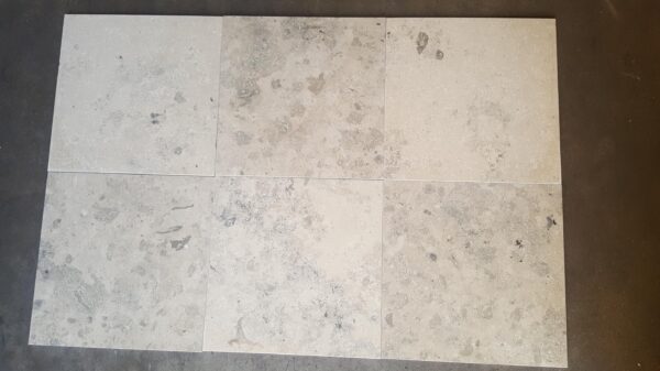 Jura Gray 12x12 Honed Limestone Tile 1