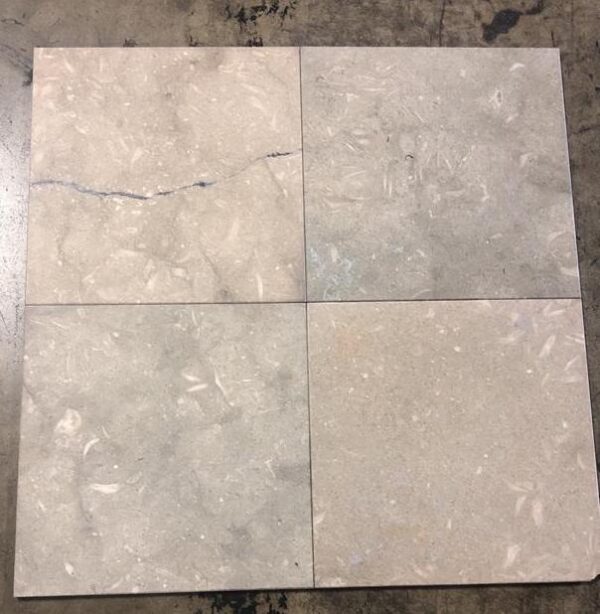 Seagrass 12x12 Honed Limestone Tile 5