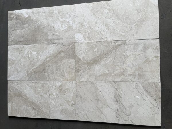 Breccia Bianco Honed 12x24 Polished Marble Tile 4