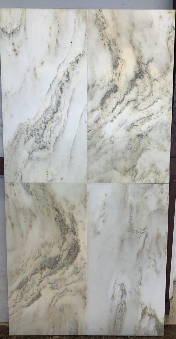 Calacatta Sunset Brushed 12x24 Marble Tile 4