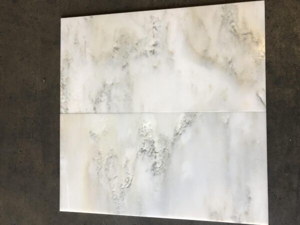 Calacatta Sunset Brushed 12x24 Marble Tile 2