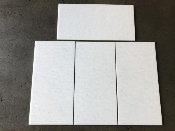 Polar White 12x24 Polished Marble Tile 3