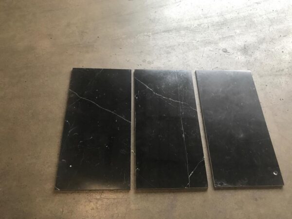 Nero Marquina 12x24 Black Polished Marble Tile 6