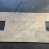 Golden Sand 12x24 Rectangle Brushed Marble Tile 2