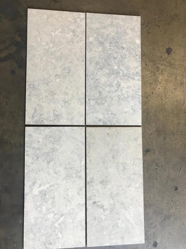 London (Nova) Gray 12x24 Honed Limestone Tile 5