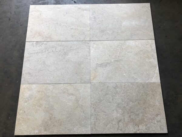 Golden Sand 16x24 Rectangle Brushed Marble Tile 0