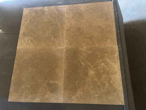 Noce 18x18 Filled and Honed Travertine Tile 1