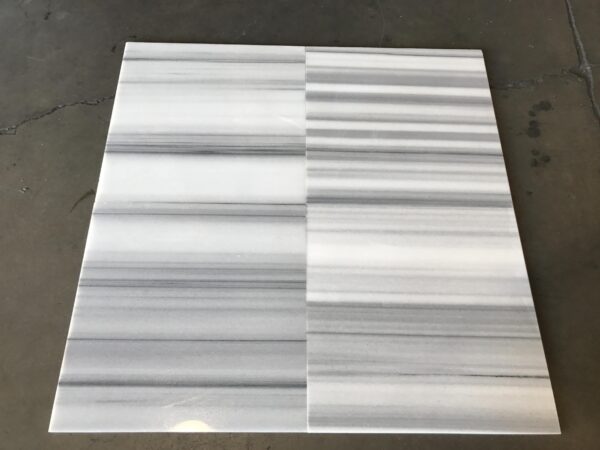 Skyline 18x18 White Polished Marble Tile 1