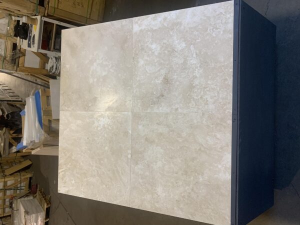 Ivory 24x24 Honed Travertine Tile 0