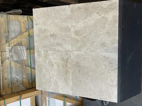 Golden Sand 24x24 Brushed Marble Tile 7