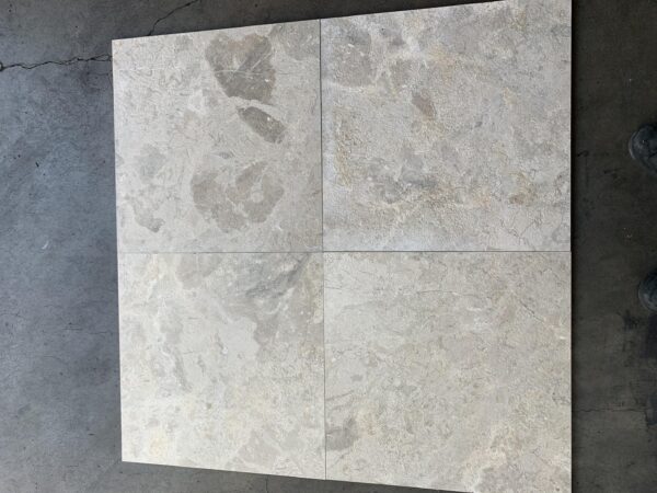 Golden Sand 24x24 Brushed Marble Tile 3