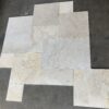 Golden Sand Pattern Brushed/Straight Edge Marble Tile 3