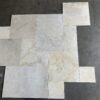 Golden Sand Pattern Brushed/Straight Edge Marble Tile 5