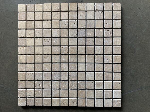 Noce Mosaic Tumbled Travertine 5