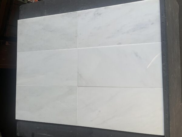 Oriental White 12x24 Polished Marble Tile 2