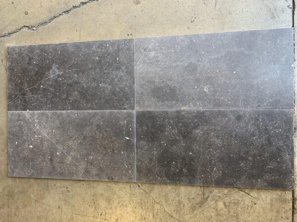 Belgian Blue (Petit Granit) Honed 12x24 Limestone Tile 1