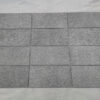 Black Basalt Scratched (Combed) 12x24 Tile 2