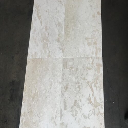 Shell Stone 18x36 Brushed Limestone Tile