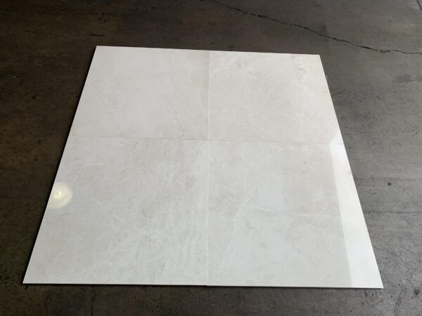 White Pearl Polished 24x24 Marble Tile 0