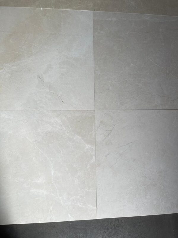 White Pearl Polished 24x24 Marble Tile 3