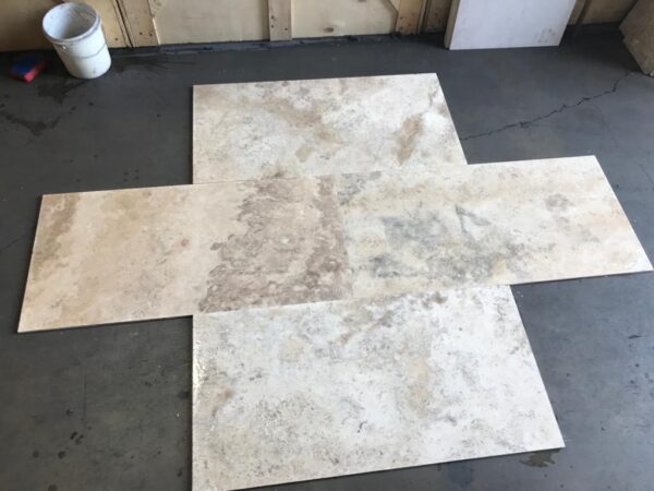 Philadelphia 18x36 Filled and Honed Travertine Tile 1