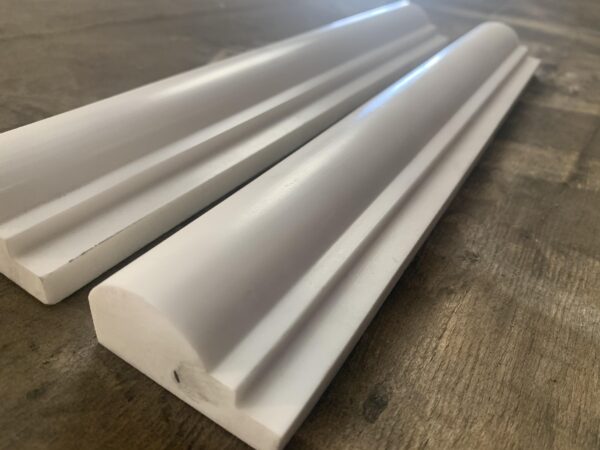 Dolomite White Og (Chair Rail) 2x12 Trim 1