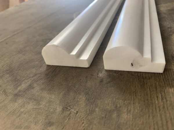 Dolomite White Og (Chair Rail) 2x12 Trim 2