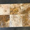 Scabos 18x18 Honed Travertine Tile 1