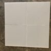 Oriental White 6x6 Honed Marble Tile 5