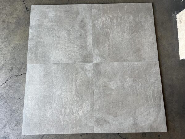 London Gray 24x24 Natural Porcelain Paver 5