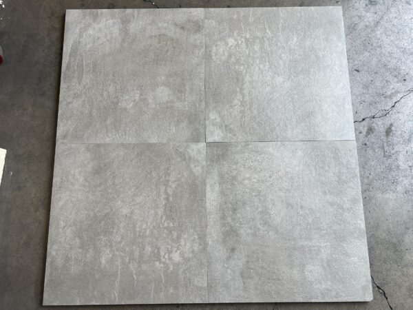 London Gray 24x24 Natural Porcelain Paver 6