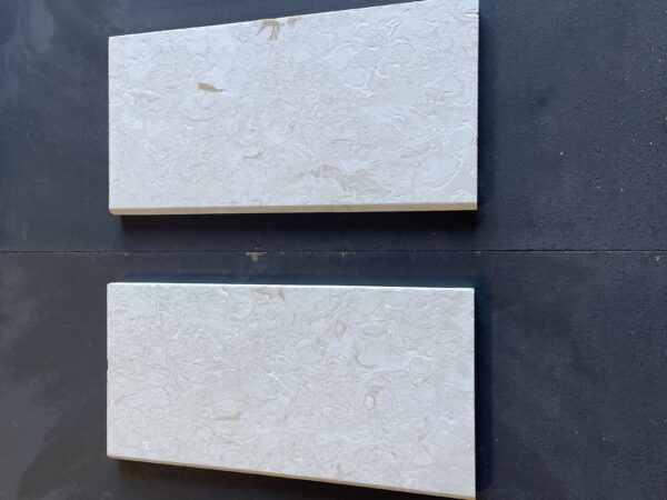 Cardinal Beige Pool Coping Bullnose Tumbled 12x24 Limestone 0