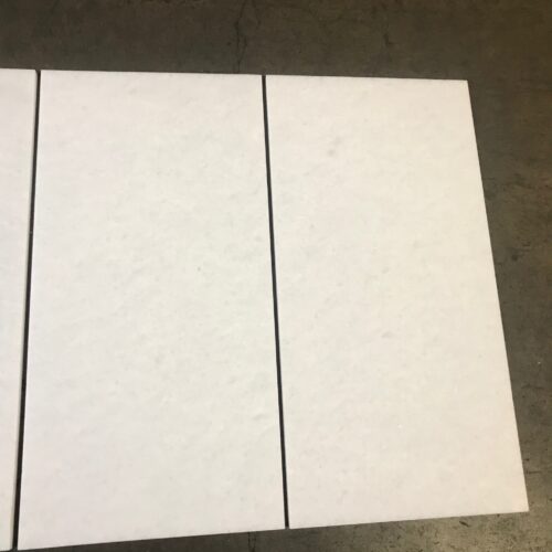 Polar White 18x36 Honed Marble Tile