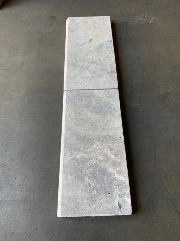 Silver 12x24 Travertine Pool Coping 4