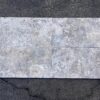 Silver Filled & Honed 12x24 Travertine Tile 0