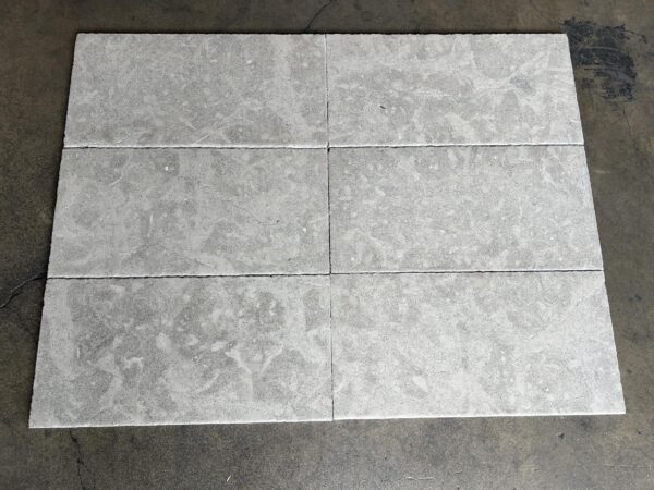 Graphite 12x24 Gray Antique Chiseled Limestone Tile 1