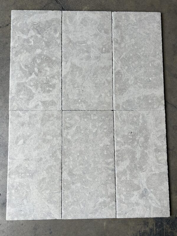 Graphite 12x24 Gray Antique Chiseled Limestone Tile 2