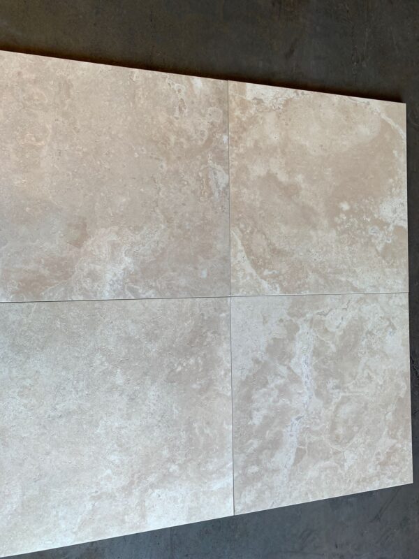 Cream 24x24 Beige Square Natural Porcelain Paver 5