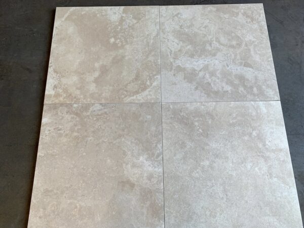 Cream 24x24 Beige Square Natural Porcelain Paver 4