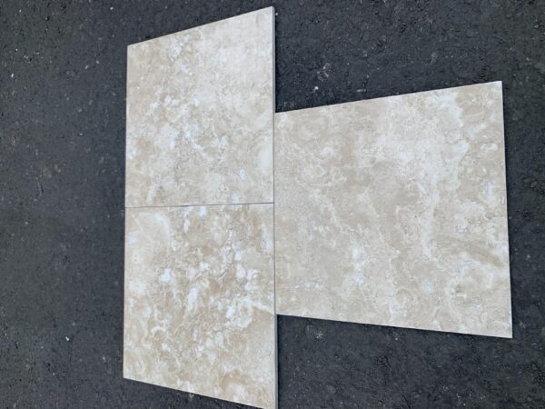 Durango 12X12 Filled & Honed Travertine Tile 2